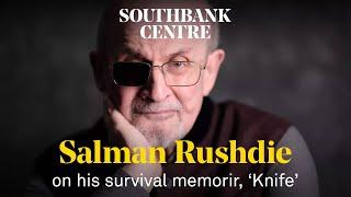 Salman Rushdie discusses his survival memoir, 'Knife' with Erica Wagner