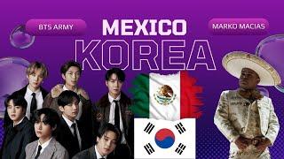 #Korea en #Mexico. Muchos #mexicanos amantes de la #korean #culture. Eventos de #bts en #cdmx #army