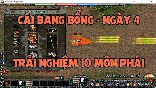 Cái Bang Bổng - Ngày 4 | Seri Trải Nghiệm 10 Môn Phái Của VLTK