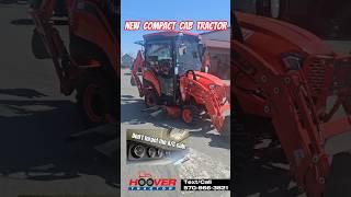 NEW sub-compact tractor with Factory Cab & HVAC  |  Kioti CS2530 is here at Hoover's!    #kioti #new