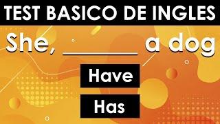 TEST BÁSICO DE INGLÉS | PON A PRUEBA TU INGLÉS 