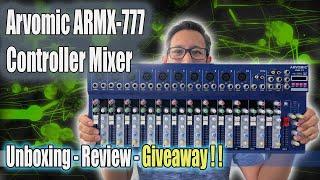 Affordable Studio Mixer | Arvomic ARMX-777 Mixer | Unboxing, Review, and Giveaway!