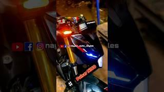 pulsar n160 modification️️|| palsar n160 stickers  #shorts #shortvideo #trending #n160pulsar