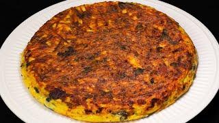 If you have 3 potatoes and 3 eggs, prepare this delicious dish  Inexpensive and e