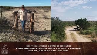 Large West Texas hunting ranch for sale with home and hunting cabin