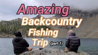 EPIC Off-Trail Backpacking Fishing in the North Cascade Backcountry (part 1)