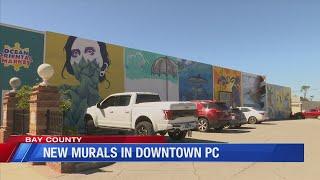 Art murals in historic downtown Panama City add pops of color around town