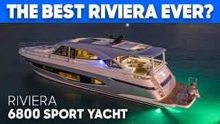 The Ultimate Owner-Run BLUEWATER Cruiser? Riviera 6800 Sport Yacht Tour & Review