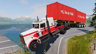 CARS VS DITCH TRAP CHALLENGE in BeamNG.Drive! #beamngdrive #beamng #cars #beamngcrashes