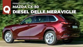 Nuova Mazda CX-80: la nuova Super Suv a 7 POSTI DIESEL | Prova, consumo, prezzi