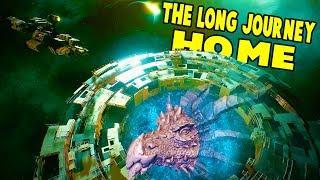 GIANT SPACE DRAGONS?! Stargates and Alien Infestations! - The Long Journey Home Part 2 Gameplay