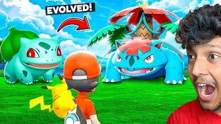 FINALLY I EVOLVED MY BULBASAUR POKEMON!  Pokémon - Let’s Go Pikachu