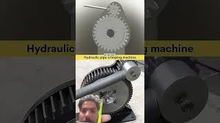 Manual or Electronic  crimper - which  do you  prefer # cad# solidworks# pipe# tools