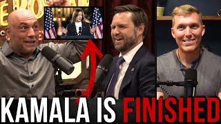 Joe Rogan GOES OFF on Kamala Harris and JD Vance LOSES IT