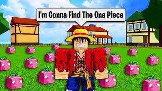 If luffy Played Blox Fruits