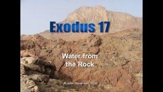 Exodus 17.  Water from the Rock