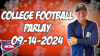 College Football Parlay For Today Saturday 9/14/24 MLB Pick & Prediction NCAAF Betting Tips