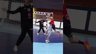 Spin shot #handball #shorts #spin #clips #videogame #bitan #song #score #ehf #education