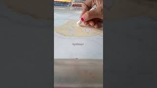 Poonam ji drawing Part -1 *Gyankasagar* #shorts#drawing#trendingshorts#acrylicscenery #art