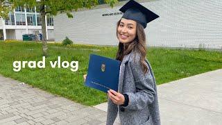 flying home for my ubc sauder graduation  | vancouver vlog