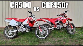 01' CR500 vs. 24' CRF450r - Who is King?