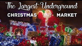 Discover Europe's Largest Underground Christmas Market in Valkenburg | Municipal Cave 2024