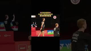 Rasmussen FUNNY CELEBRATIONS‼️#badminton #funnybadminton