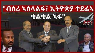 "ብሰሪ ኣሰላልፋ ኢትዮጵያ ተደፊኣ ቁልቁል ኣፋ" #aanmedia #ethiopia  #egypt  #somalia  #eridrone​