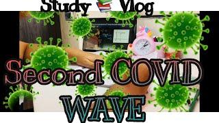 SECOND COVID WAVE|Covid getting worse|Tanisha's Study Vlog#2|Neet Aspirant|Tanisholic