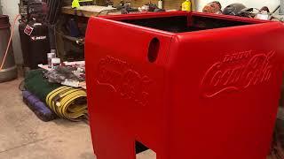 1950 Westinghouse WD-5 Coca Cola Cooler Restoration