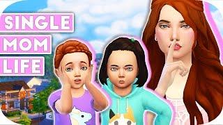 SINGLE MOM LIFE | THE SIMS 4 | Part 19 - Seeing Elena And Leo!