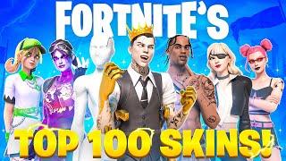 100 *TRYHARD* Fortnite Skins!