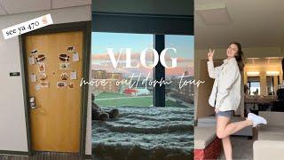 COLLEGE DORM TOUR + MOVE OUT VLOG | The Ohio State University