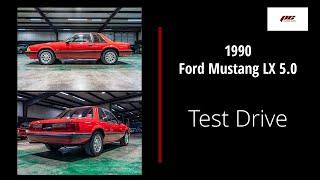 1990 FORD MUSTANG LX 5.0 Test Drive Review |  PC Classic Cars