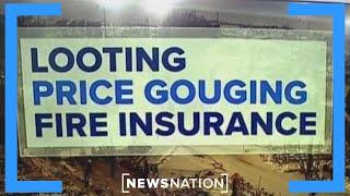 Californians contend with looting, price gouging, insurance amid wildfires | NewsNation Prime