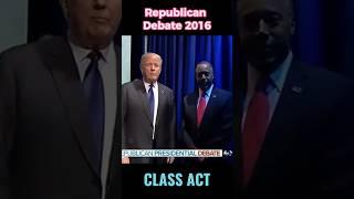 Trump Shows True Class with Dr. Ben Carson #donaldtrump #drbencarson #politics