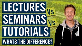 Lectures, Seminars & Tutorials : What's the Difference - Study in the UK | Cardiff Met International