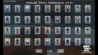 Visual Skin Selector para GTA San Andreas