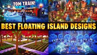 AMAZING Floating Island Designs in DISNEY Dreamlight Valley. MINDBLOWING Touch of Magic Train!