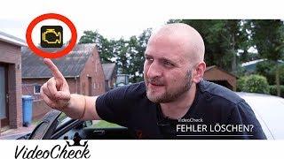  FEHLER MOTORKONTROLLLEUCHTE LÖSCHEN IM AUTO ? ANLEITUNG  ️