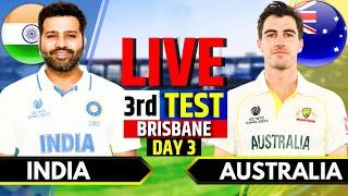 India vs Australia, 3rd Test, Day 3 | IND vs AUS Live Match Live Cricket Match Today, 2nd Session