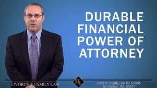 What is a Durable Financial Power of Attorney in Arizona