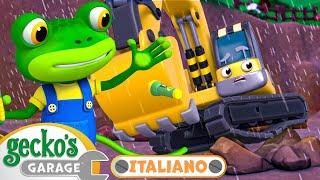 Soccorso sotto la pioggia | Cartoni animati |Garage di Gecko in italiano｜Cartoni di macchine