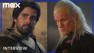 Matt Smith & Fabien Frankel Try Interviewing Each Other | House of the Dragon | Max