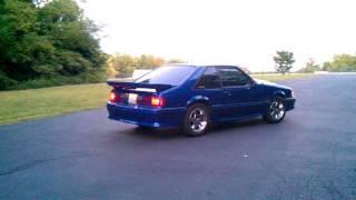 1990 mustang 5.0 with 10 series flowmasters