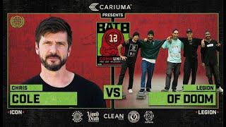 BATB 12: Chris Cole Vs. The Legion Of Doom - Round 2 | Battle At The Berrics - Presented By Cariuma