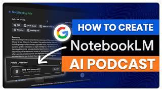 Create a PODCAST with NotebookLM in Minutes!