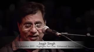 Jagjit Singh Live - Highlights Of Mauritius - Full HD stereo sound - Part One