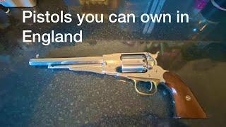 Pistols that I shoot in England. British gun laws. Uk legal pistols explained