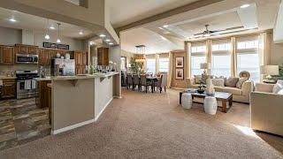 Manufactured Homes Are Bigger & Better Than Ever Before - Look At This Living Space!